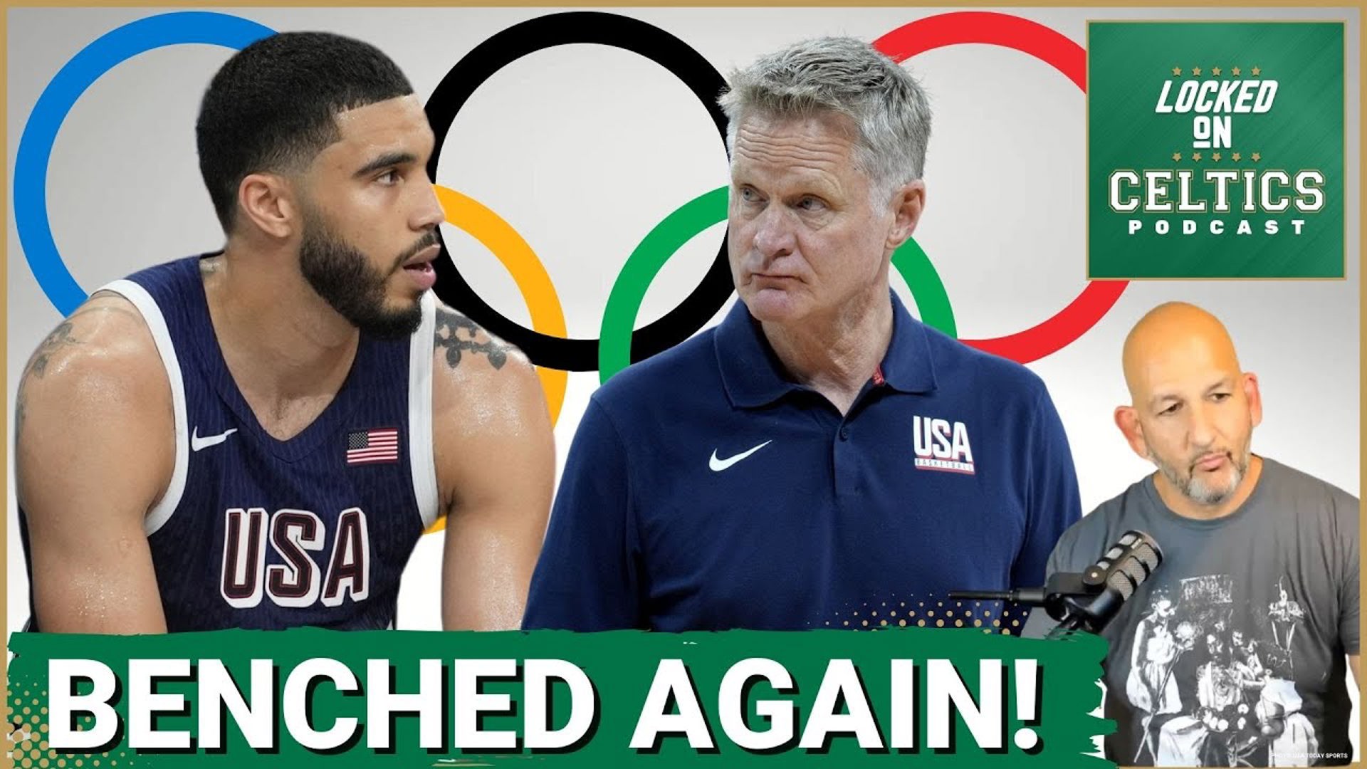 Jayson Tatum benched again at Olympics; Boston Celtics Christmas opponent revealed