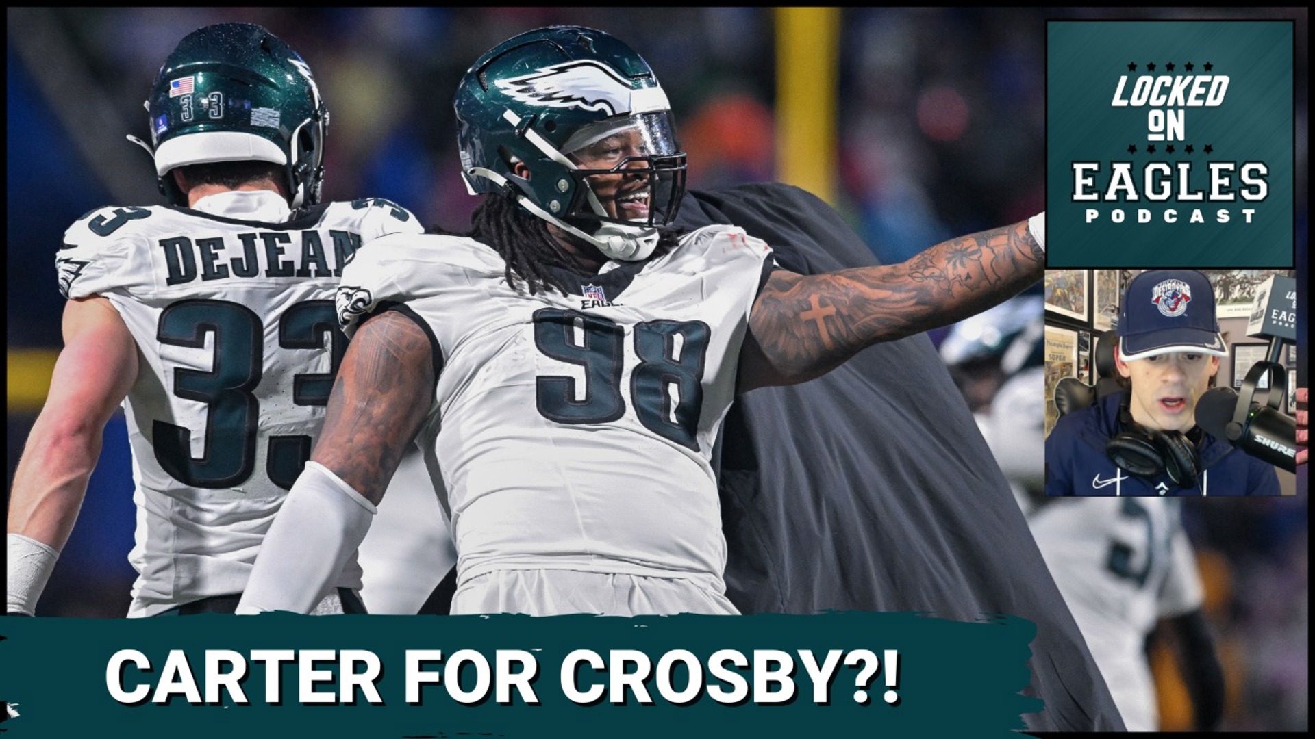BLOCKBUSTER: Philadelphia Eagles TRADING Jalen Carter for Maxx Crosby ...
