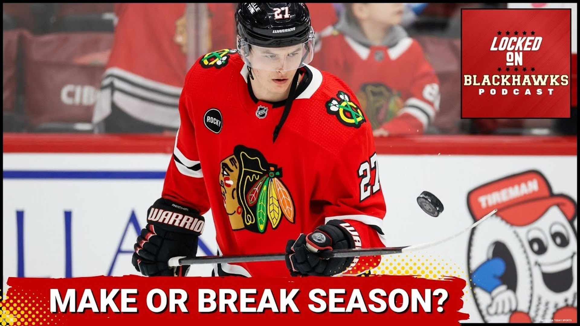 Thursday's episode begins with a discussion about who remains on the Chicago Blackhawks' training camp roster.