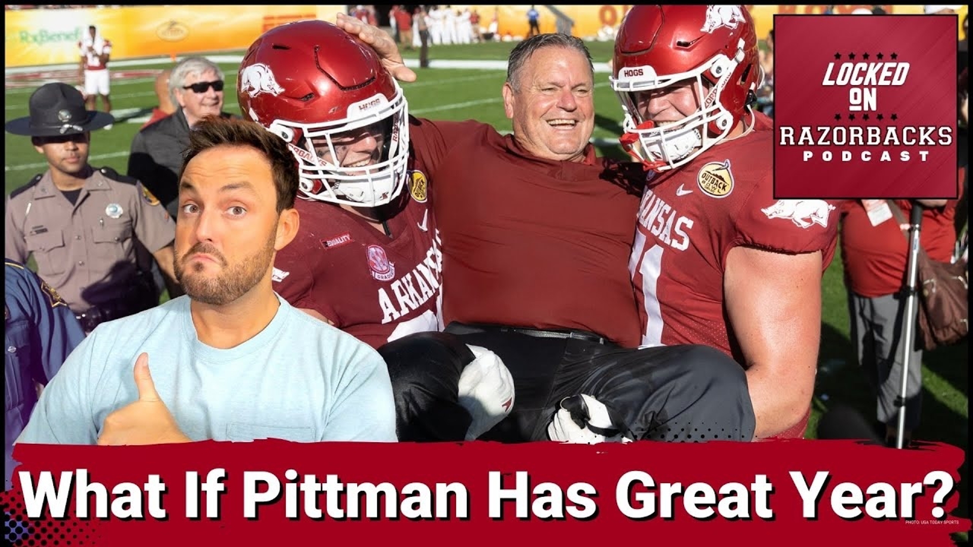 Razorback fans overall are down on the football program and Sam Pittman since last season. But what if Sam Pittman turns it around this year?