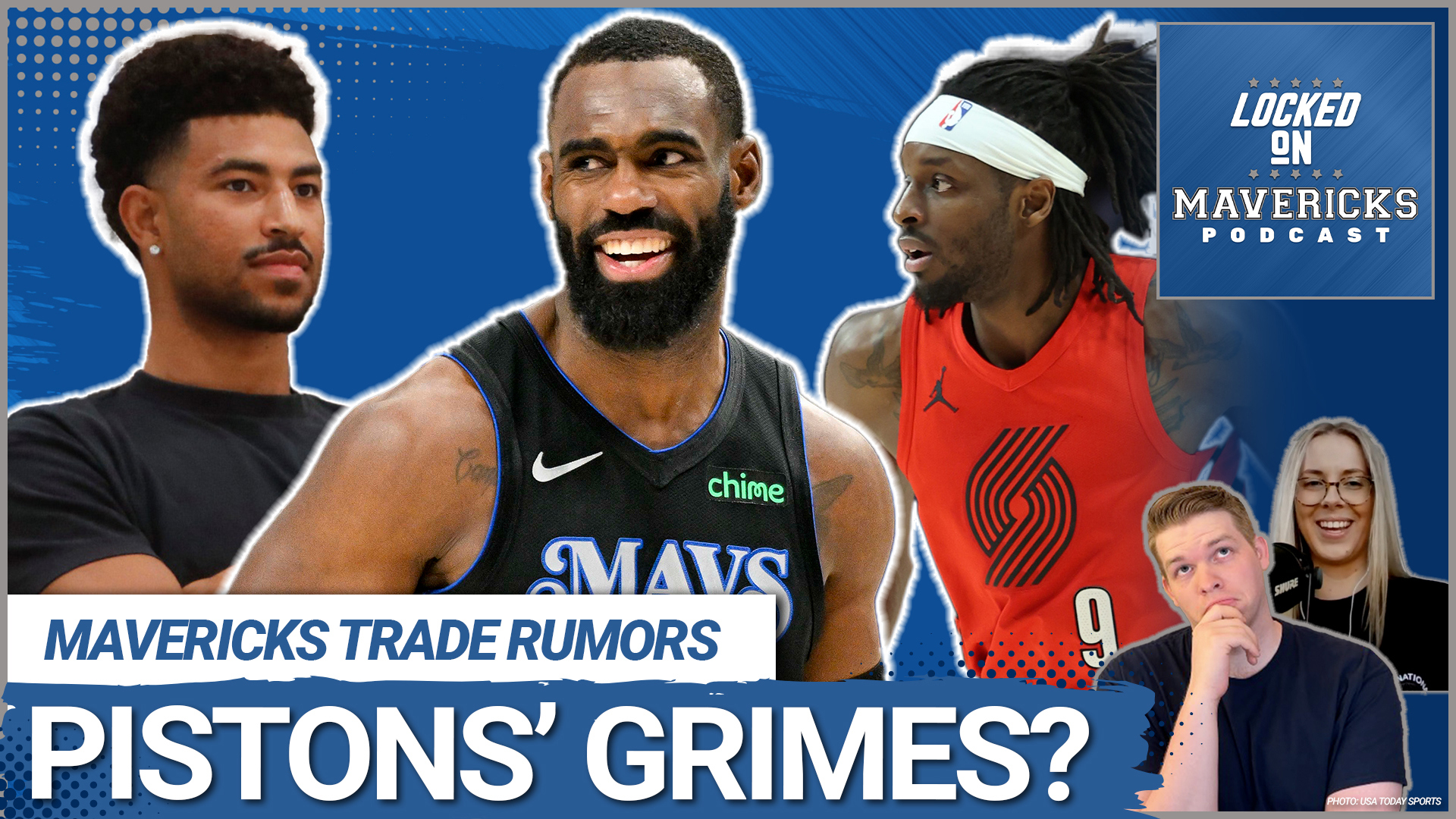 Nick Angstadt is joined by Lauren Gunn to discuss the Dallas Mavericks trade rumor with the Detroit Pistons to swap Tim Hardaway Jr. and Quentin Grimes.