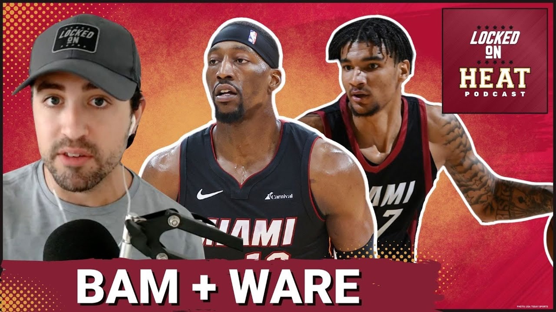 Ware Heat How Bam Adebayo and Kel'el Ware Can Be MIAMI HEAT VERSION of Team USA ...