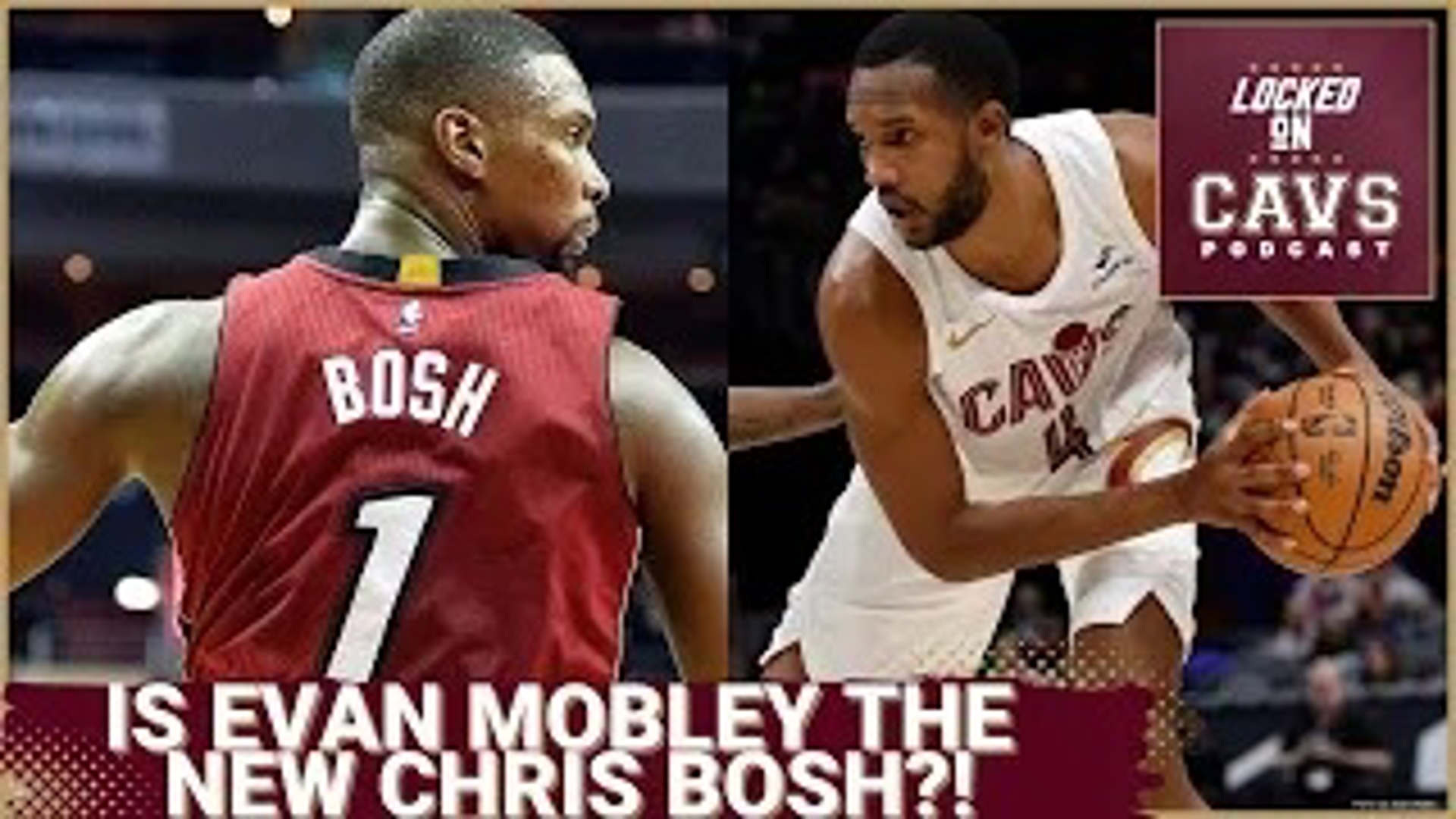 On this episode of Locked On Cavs, Danny Cunningham delves into the intriguing comparisons between Evan Mobley and NBA legend Chris Bosh.