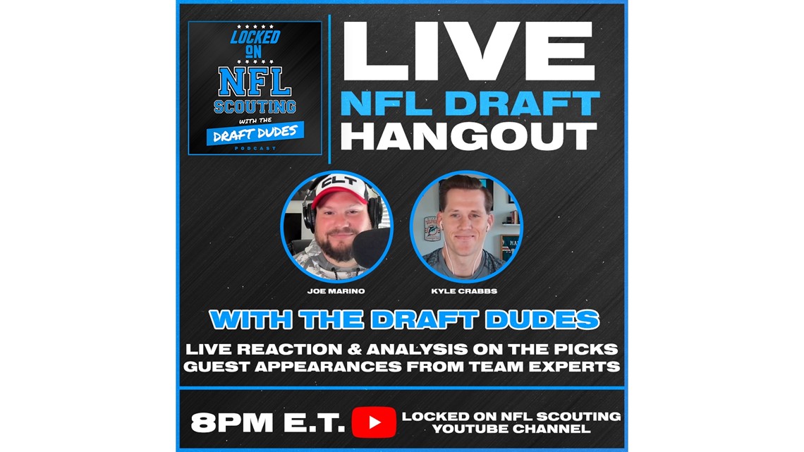 Locked On NFL Scouting With the Draft Dudes - Locked On Podcast