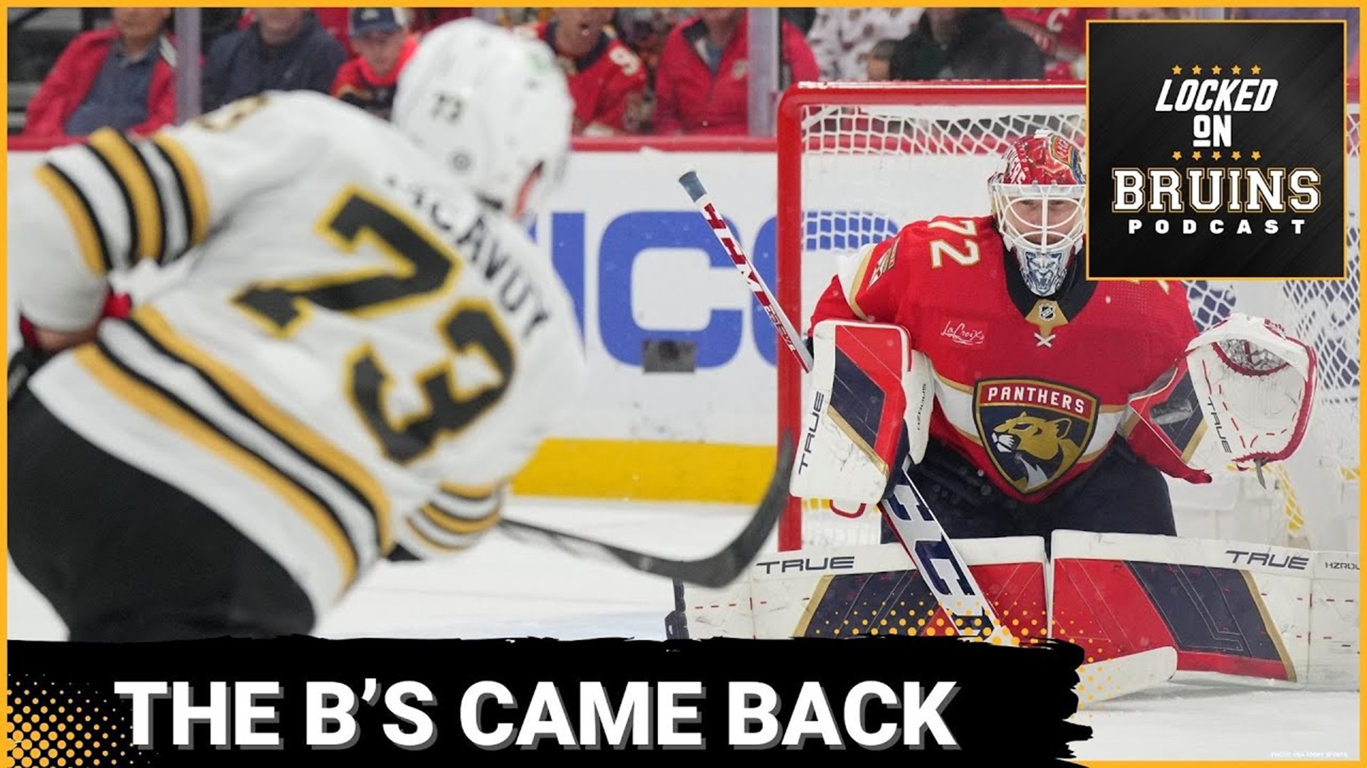 How the Bruins came back against the Panthers and actually closed out a win