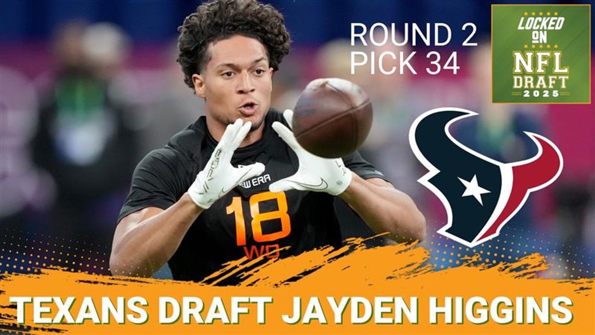 After the Texans took Jayden Higgins in the second round of the NFL Draft, Locked On Texans broke down the selection.