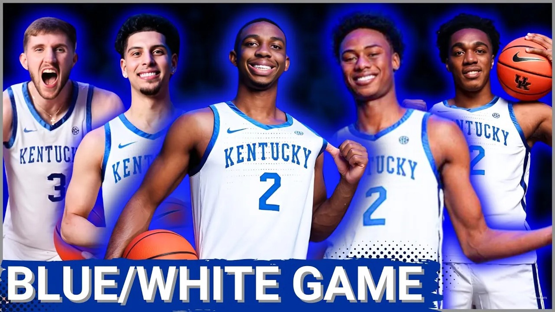 Who will stand out for Kentucky basketball and Mark Pope during the Blue White game?