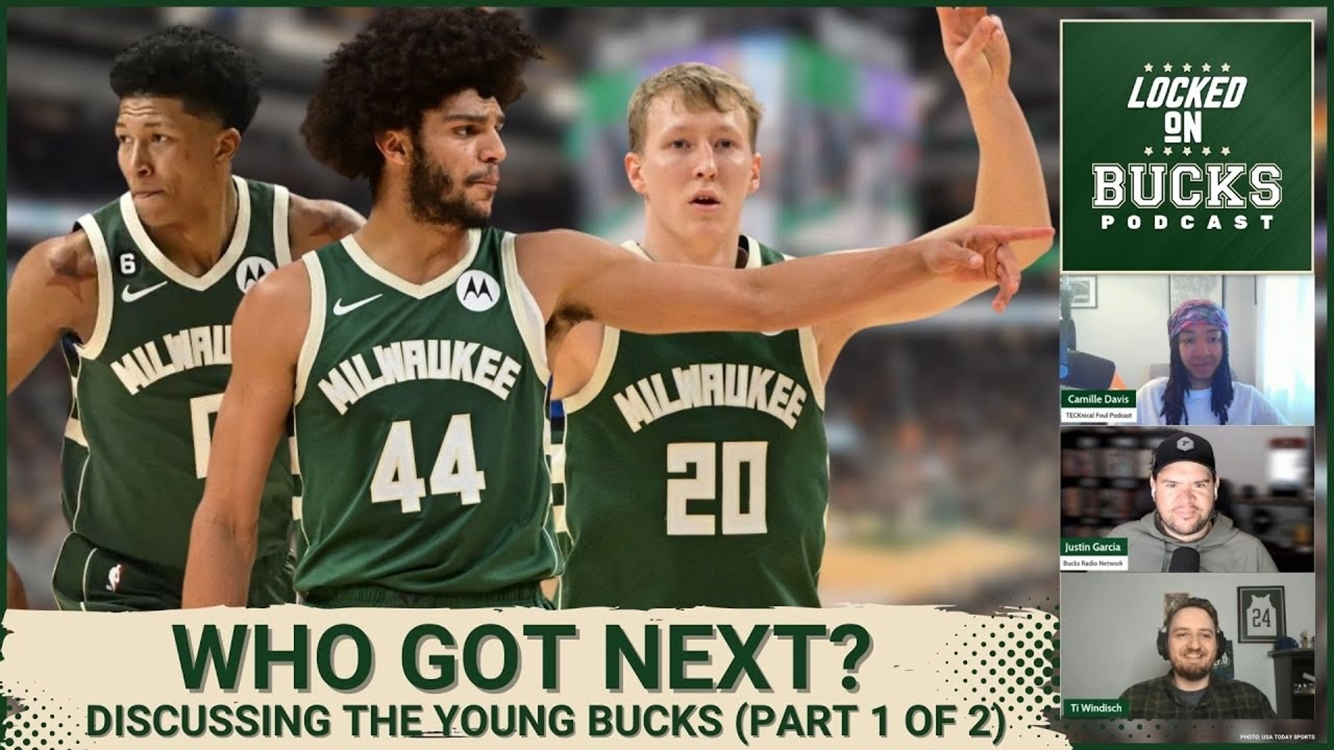 Camille and Justin are joined by Ti Windisch of the Gyro Step Podcast to discuss the interesting young talent currently on the Milwaukee Bucks roster.