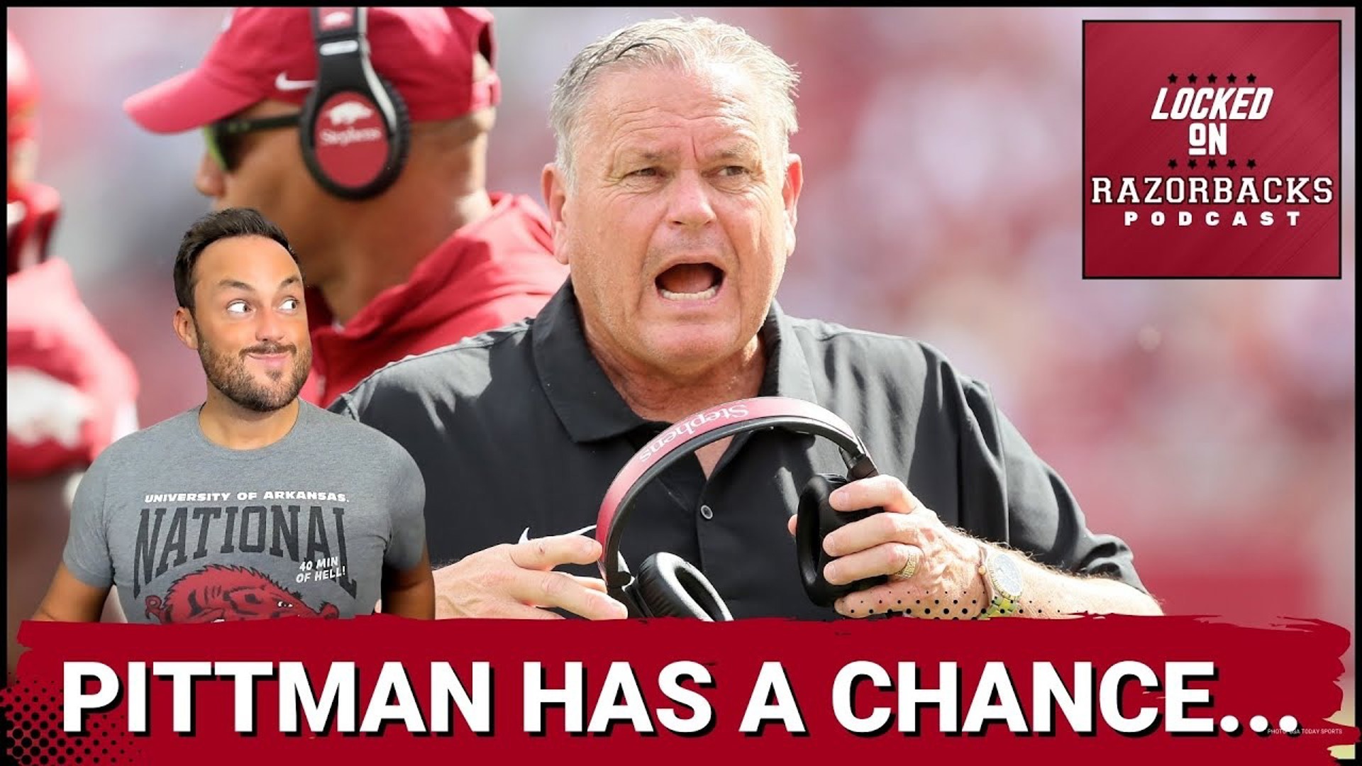 Razorback Football coach Sam Pittman won't speak to the media at SEC Media Days until Thursday, but he can really do things to get Hog fans excited before then.