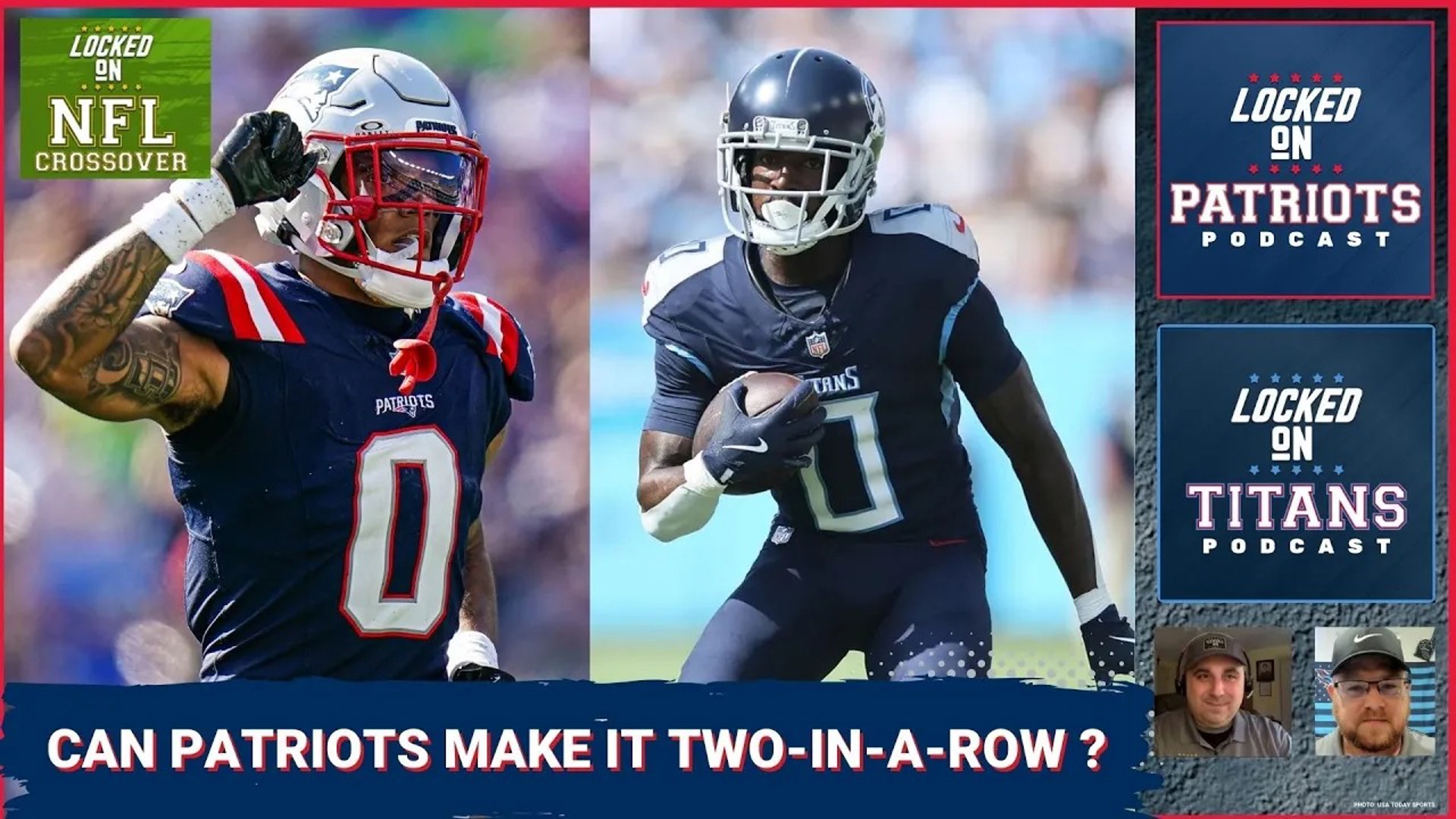 The New England Patriots will attempt to win their second straight game (third overall) when they travel to Nashville to take on the Tennessee Titans in Week 9.