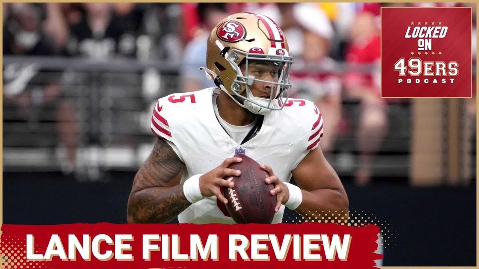 Breaking down every throw for Trey Lance in the San Francisco 49ers preseason opener vs the Las Vegas Raiders. Also, best and worst PFF grades for the 49ers offense