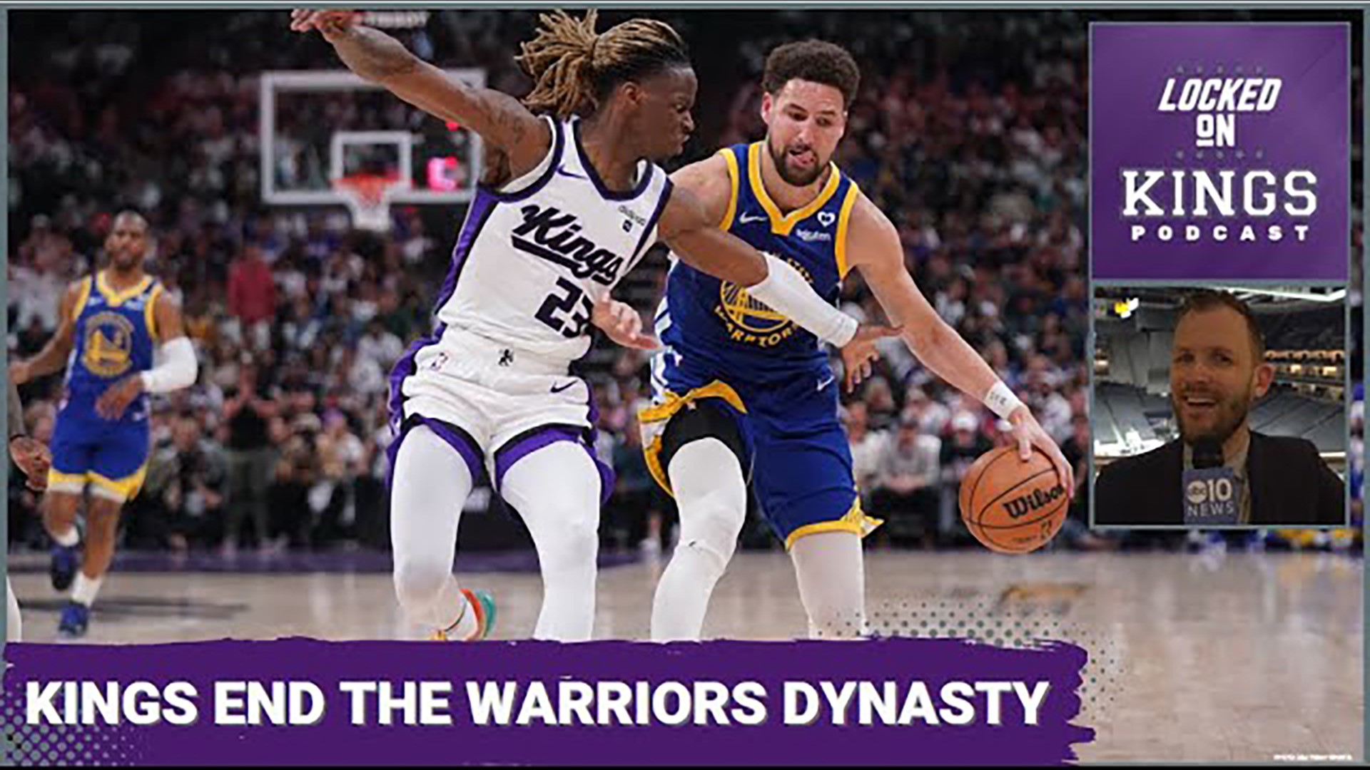 Matt George reacts to the Sacramento Kings' dominant 118-94 win in the NBA Play-In Tournament, ending the Golden State Warriors season.