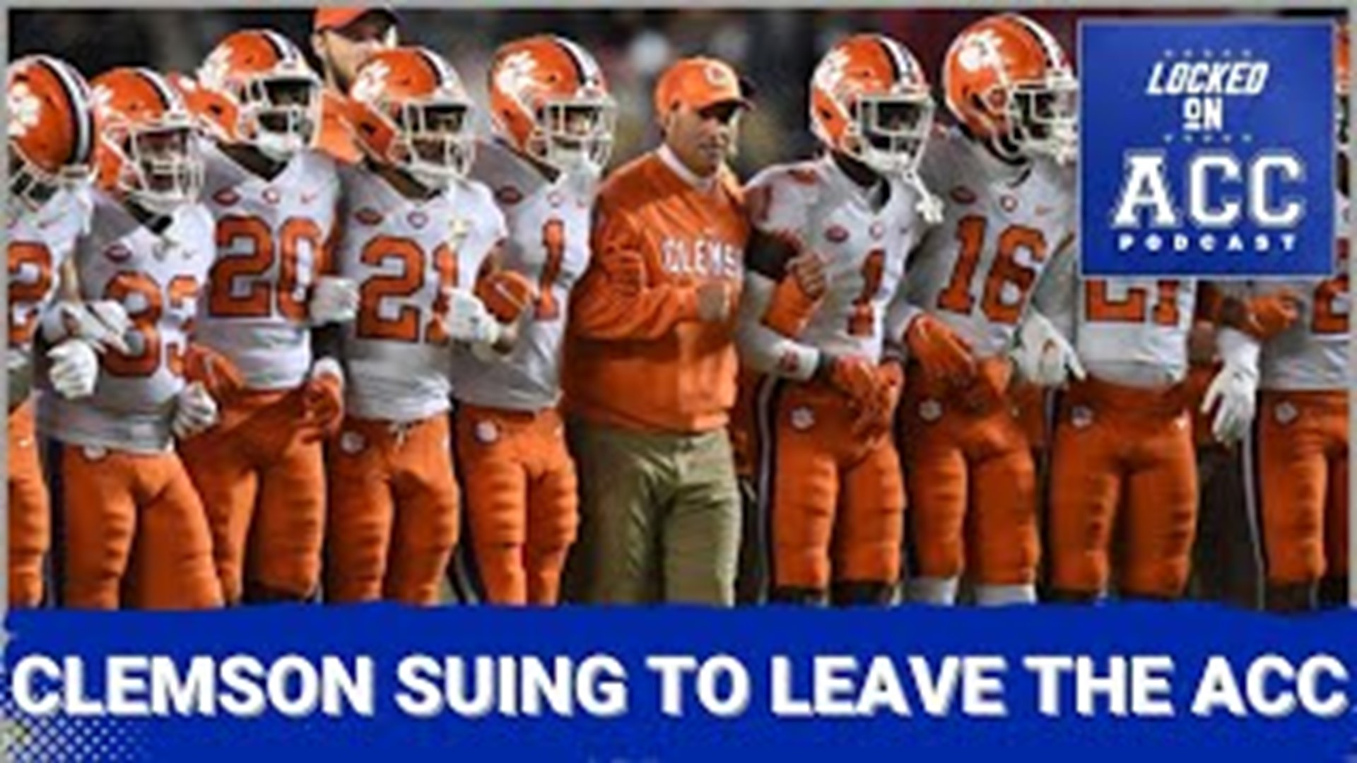 Clemson Tigers follow FSU's lead in suing the ACC to exit the conference.