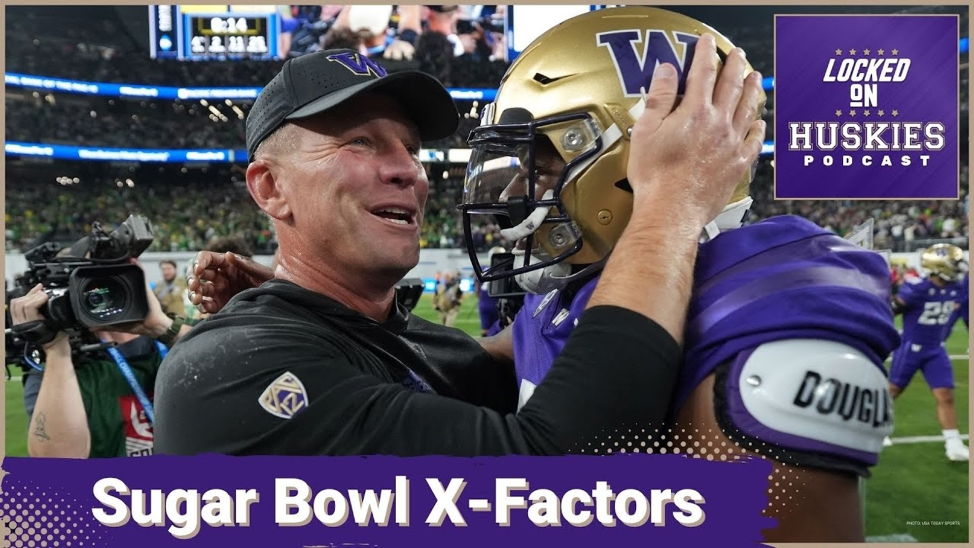 The Washington Huskies have touched down in New Orleans and are preparing to take on the Texas Longhorns with a trip to the national championship on the line.