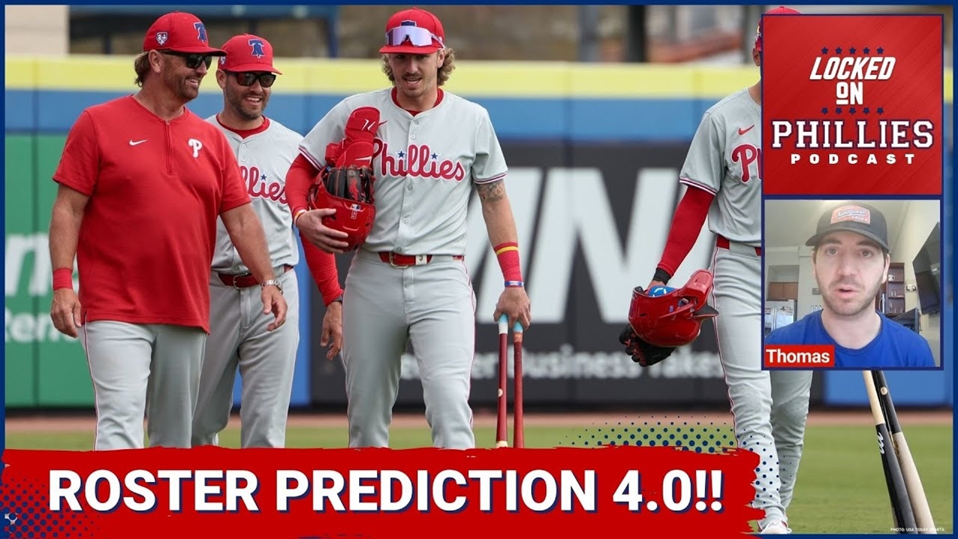 Philadelphia Phillies Opening Day Roster Projection Version 4.0