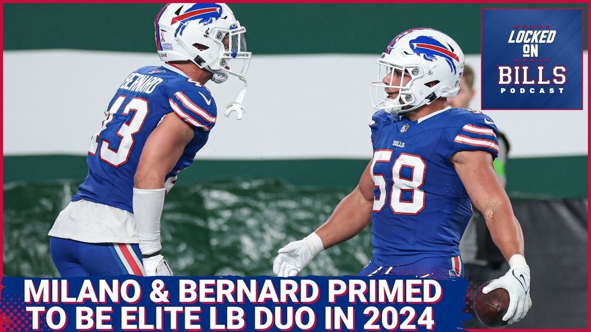 Matt Milano is already a star linebacker and Terrel Bernard indicated he’s on that trajectory after a standout debut season as a starter in 2023.