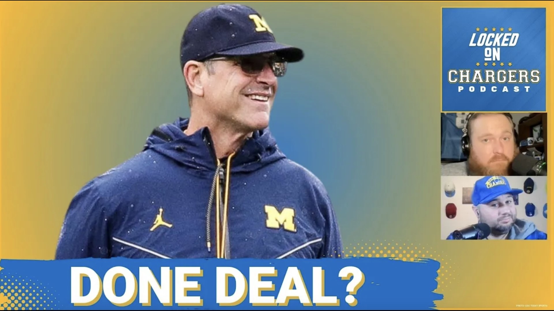 Nfl Analyst Says Jim Harbaugh To The Chargers Is A Done Deal With