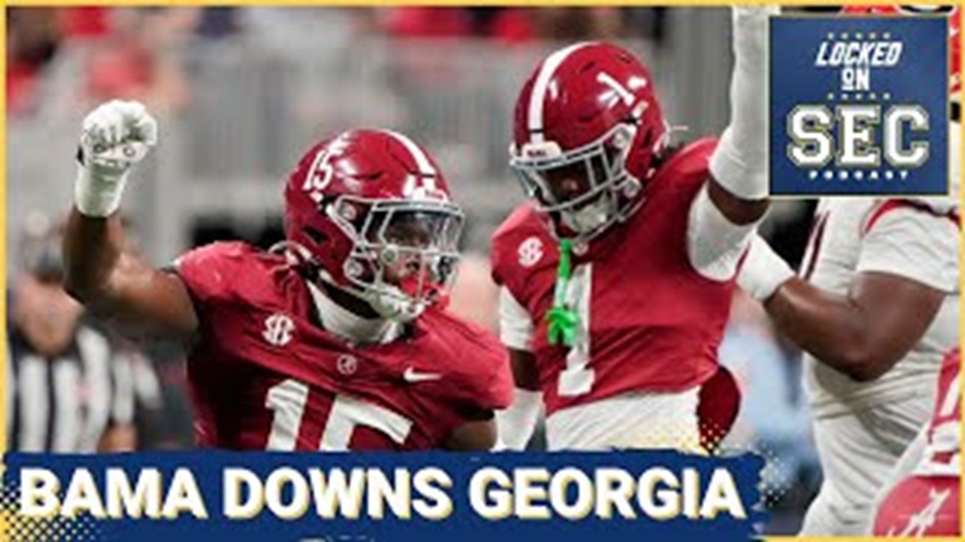 Alabama Wins the SEC Championship Over Georgia 27-24, as Nick Saban takes down Kirby Smart ending the Georgia Bulldogs long win streak.