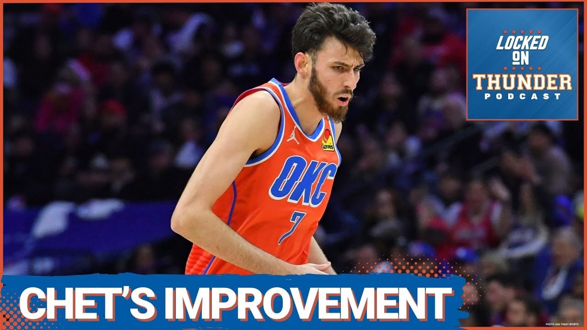 How can Chet Holmgren improve this season with the Oklahoma City Thunder?