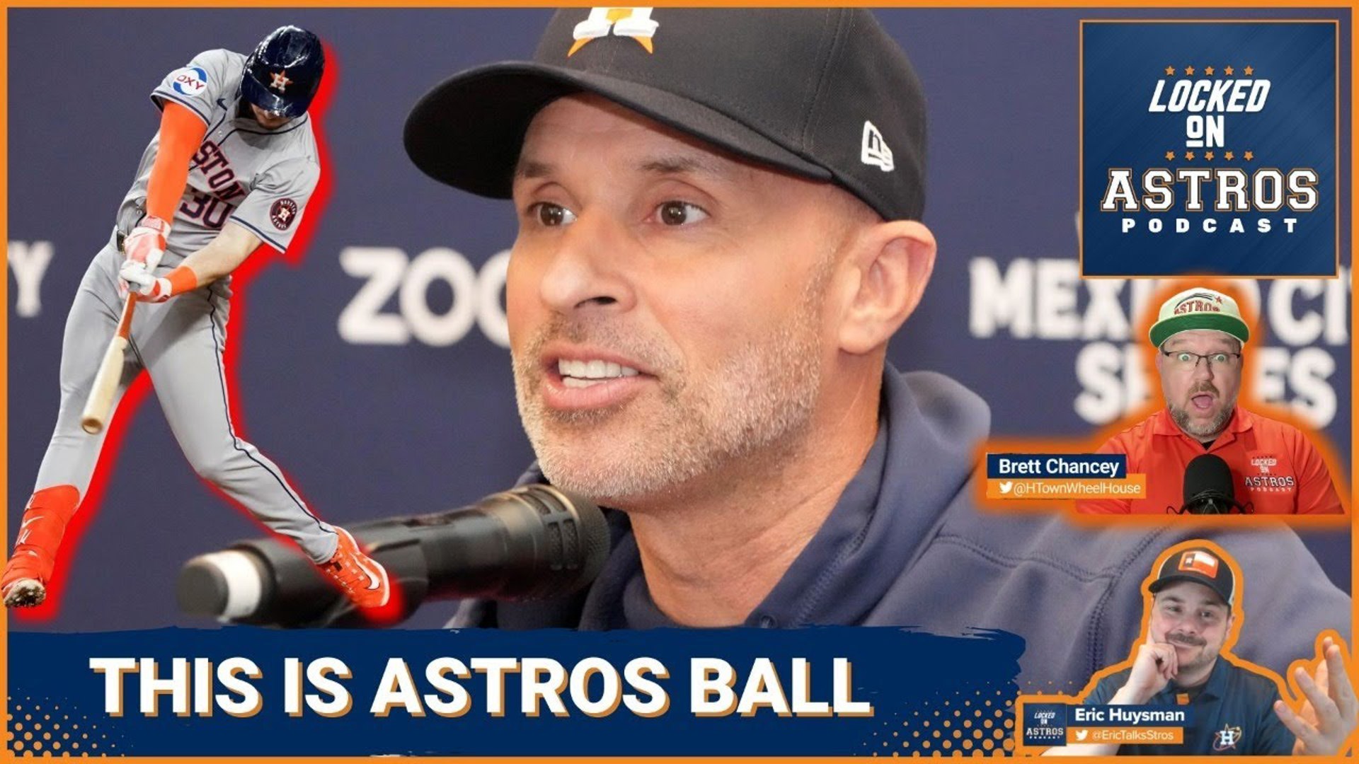 Astros win playing H-Town baseball in Mexico City & Loperfido gets called up