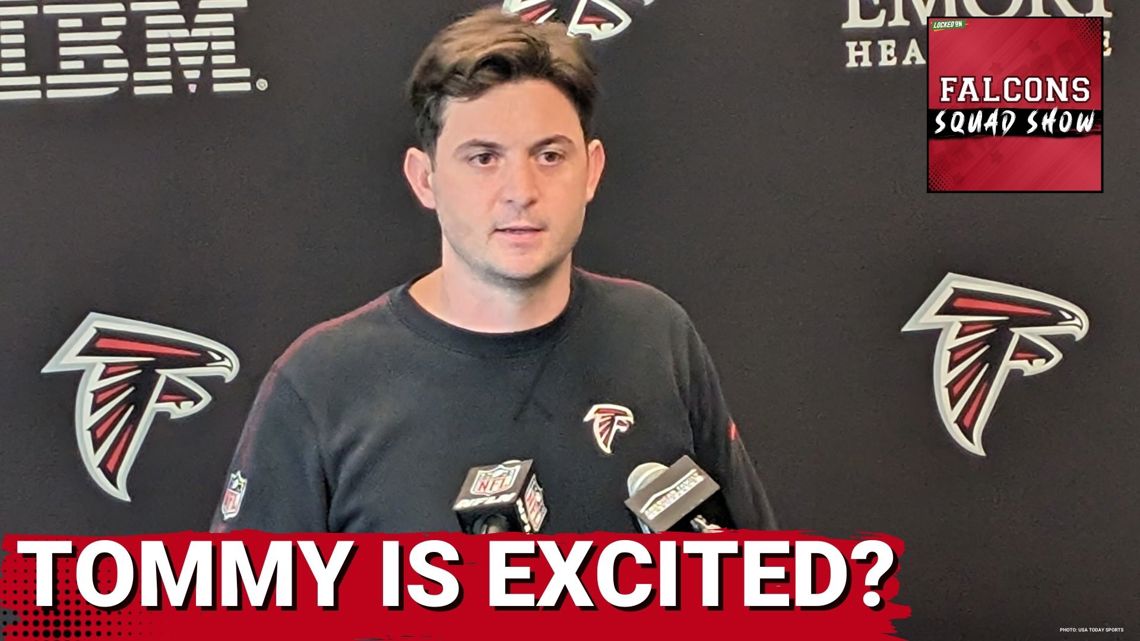 FALCONS SQUAD SHOW: Tommy Rees is here to HELP Michael Penix Jr. have ...