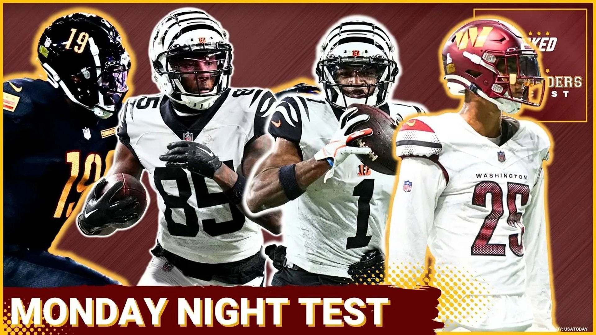 Washington Commanders fans, gear up for an exciting Monday night showdown as the team faces the Cincinnati Bengals.