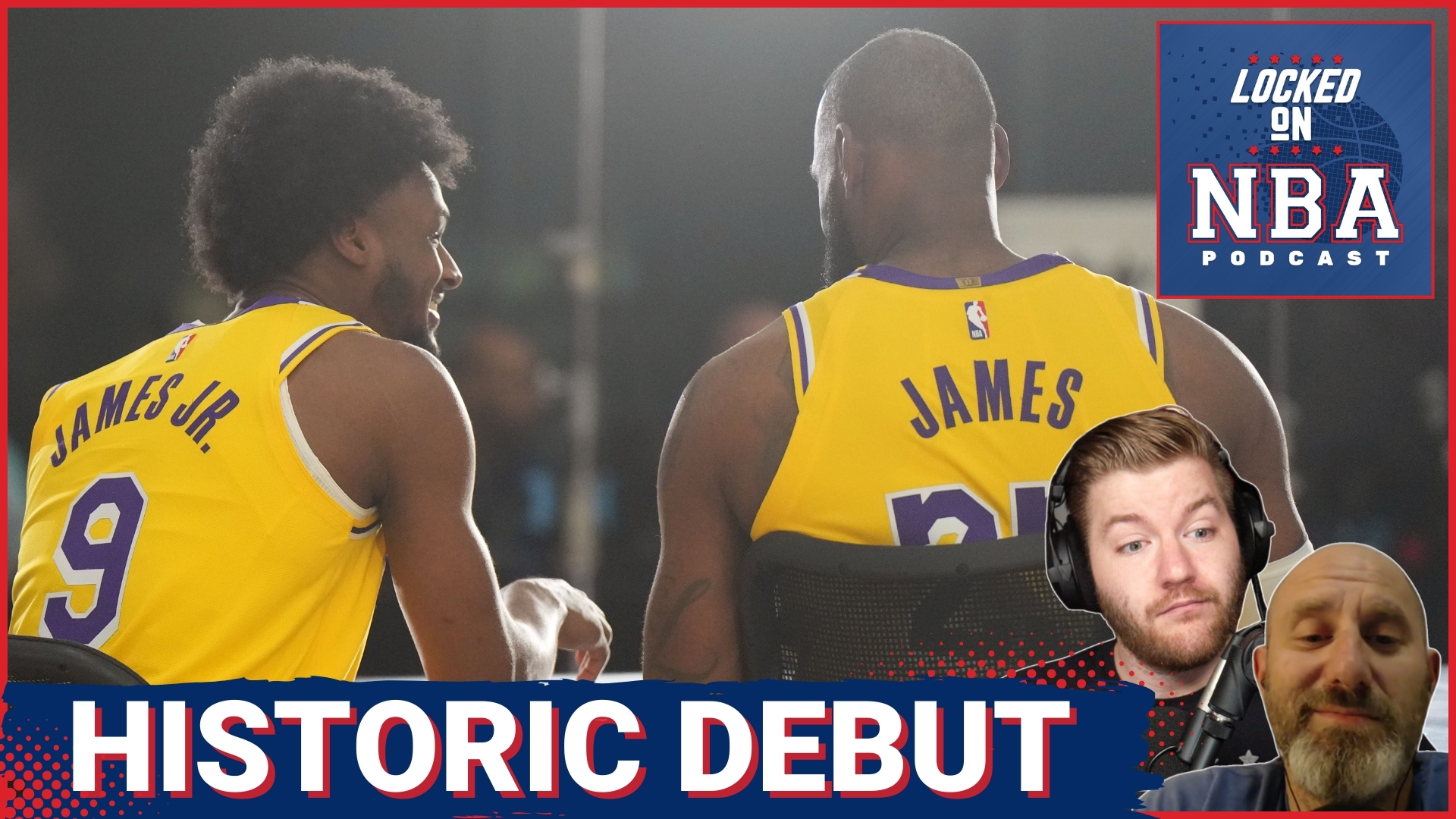 LeBron & Bronny Make History + JJ Redick Setting Lakers Tone Early | Jayson Tatum's Year To Win MVP? | Clippers Embracing "Vintage" James Harden