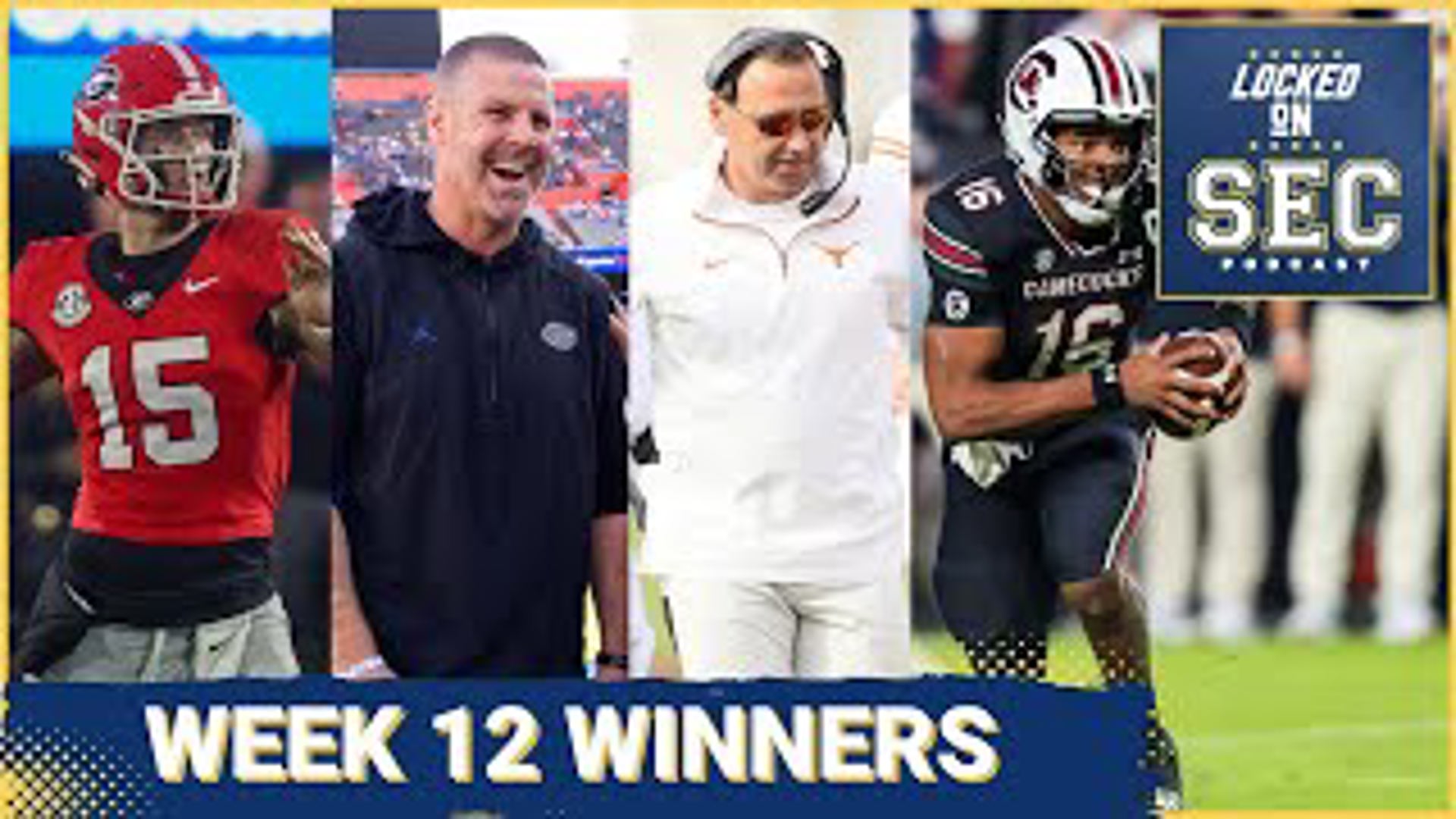 We've got our SEC Week 12 Winners and Losers - the Georgia Bulldogs' playoff hopes soar as Carson Beck delivers a stellar performance against the Volunteers.