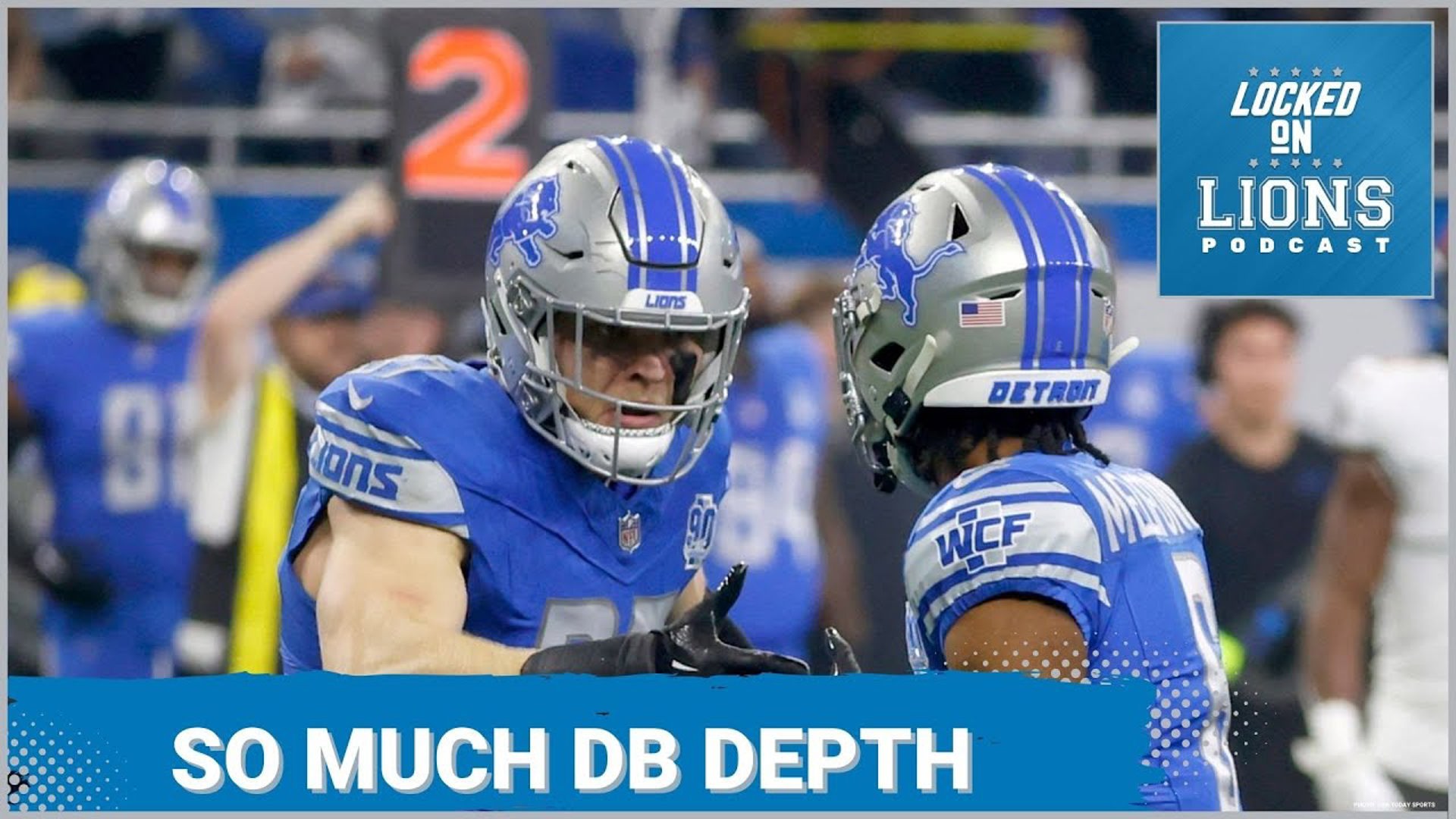 The Secondary depth might leave someone on the sidelines for the Detroit Lions