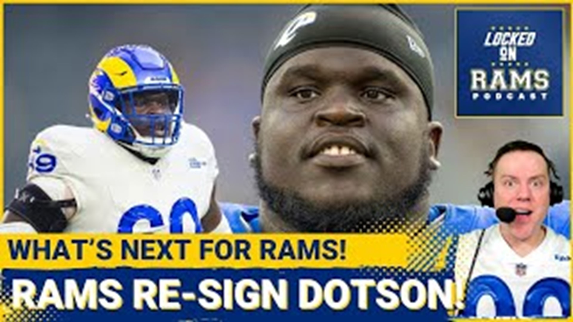 The Los Angeles Rams have resigned elite offensive guard, Kevin Dotson. D-mac breaks down the signing and tells you why the Rams made the right move to retain Dotson