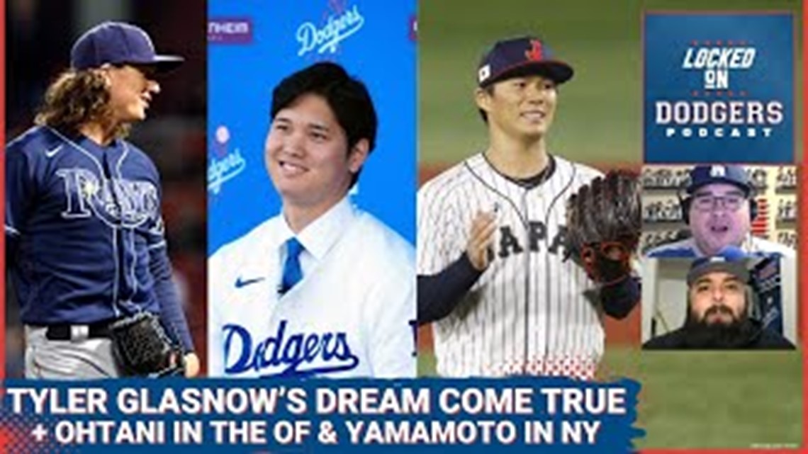 Los Angeles Dodgers Acquire, Extend Tyler Glasnow + Shohei Ohtani In ...