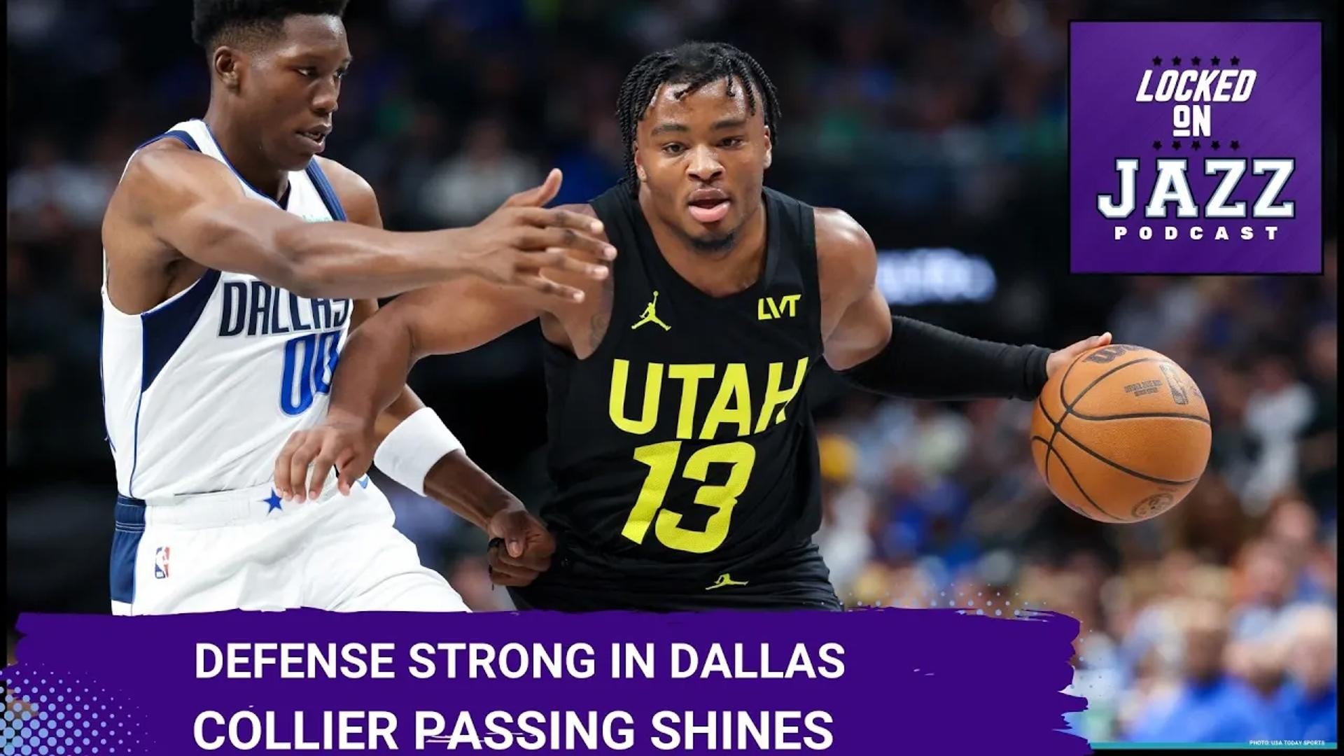 Walker Kessler's defensive prowess shines as the Utah Jazz maintain their preseason winning streak, showcasing a formidable defense against the Dallas Mavericks.