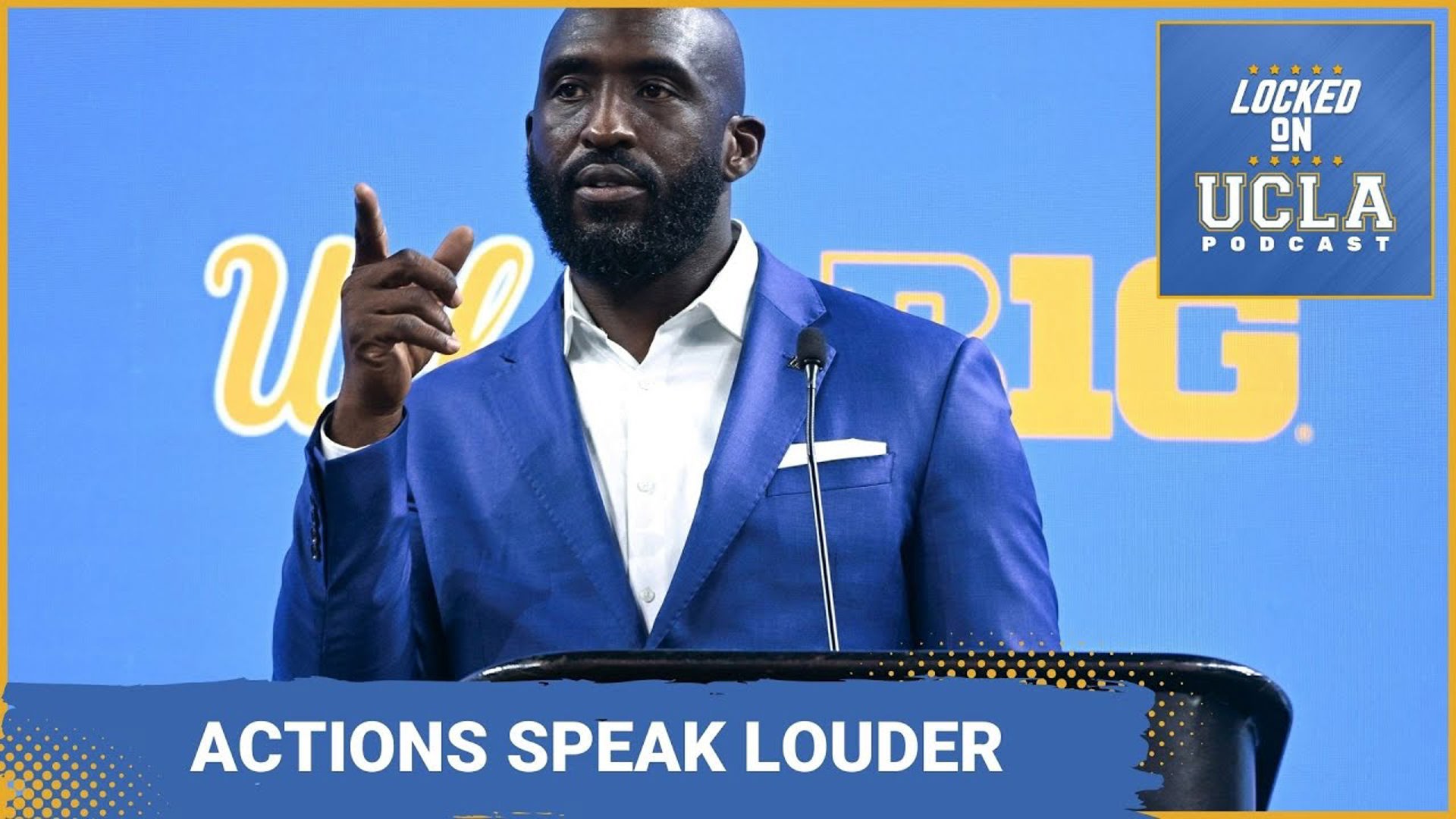 On this reaction episode of Locked On UCLA, Zach Anderson-Yoxsimer discusses and reacts to DeShaun Foster's press conference & opening statement