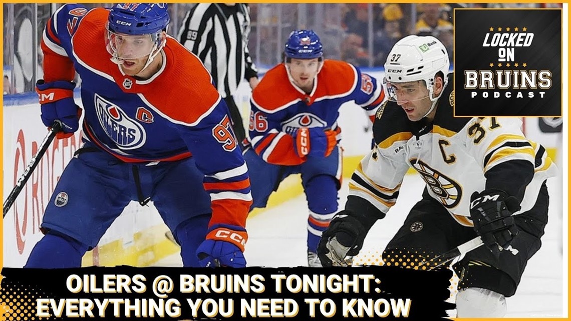 Clinching a spot, PP struggles + Everything you need to know before tonight's Oilers-Bruins game