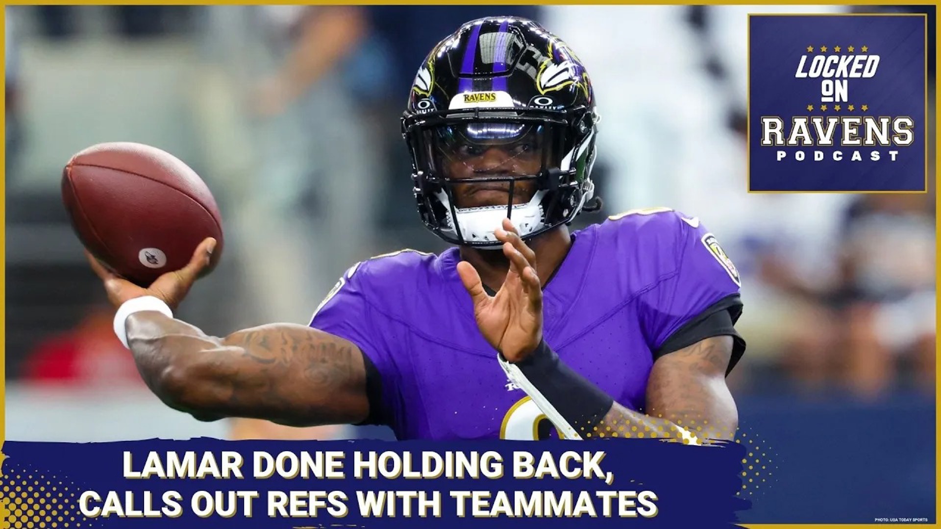 We look at Lamar Jackson calling out the referees alongside his Baltimore Ravens teammates after Week 3 vs. the Dallas Cowboys with Qadry Ismail.