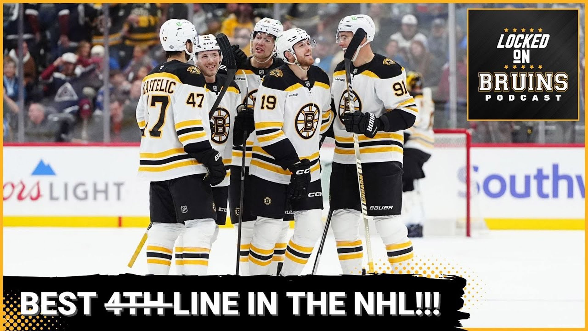 Bruins Dominant 4th Line Bookends Big Win Over Avs + Are Centennial