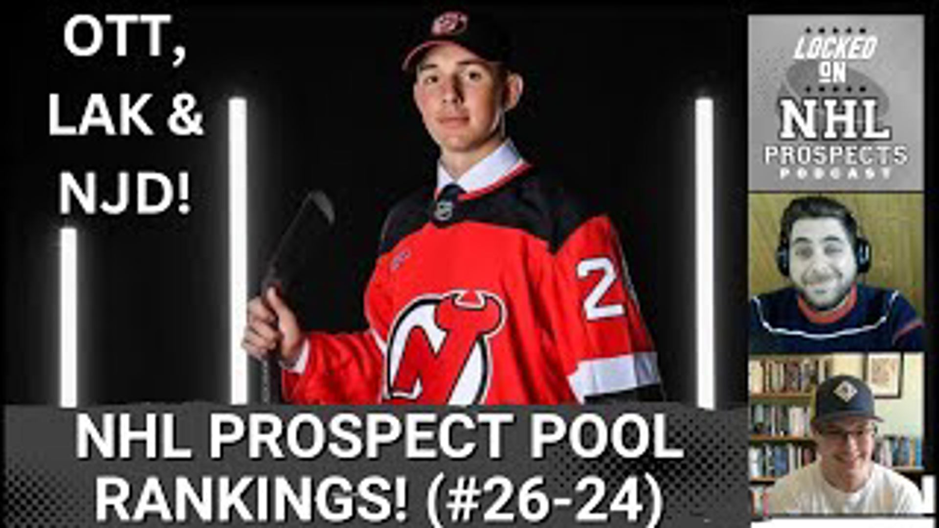 In this episode, we continue our 2024 edition of our yearly NHL prospect pool rankings, starting at the bottom, 32, and working our way up!