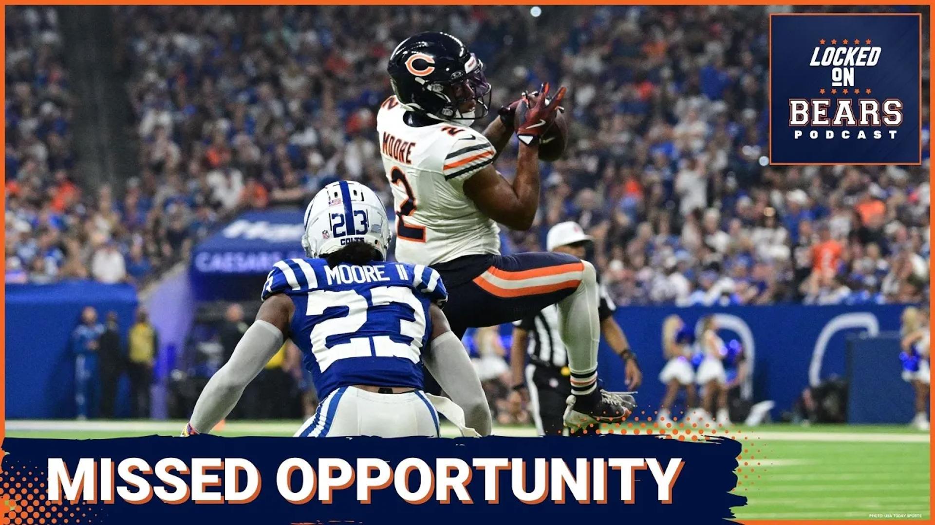 The Chicago Bears had every opportunity to beat the Indianapolis Colts in Week 3, but Shane Waldron's offense failed to capitalize