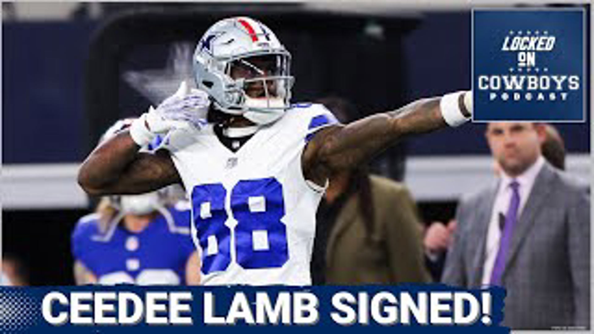 The Dallas Cowboys have officially signed All-Pro WR CeeDee Lamb to a four-year contract extension worth up to $136 million.