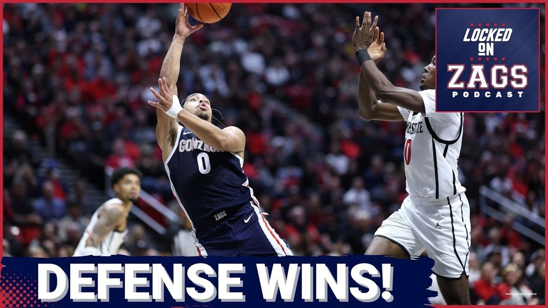 The Gonzaga Bulldogs dominated San Diego State with a commanding 80-67 road victory on Monday evening.