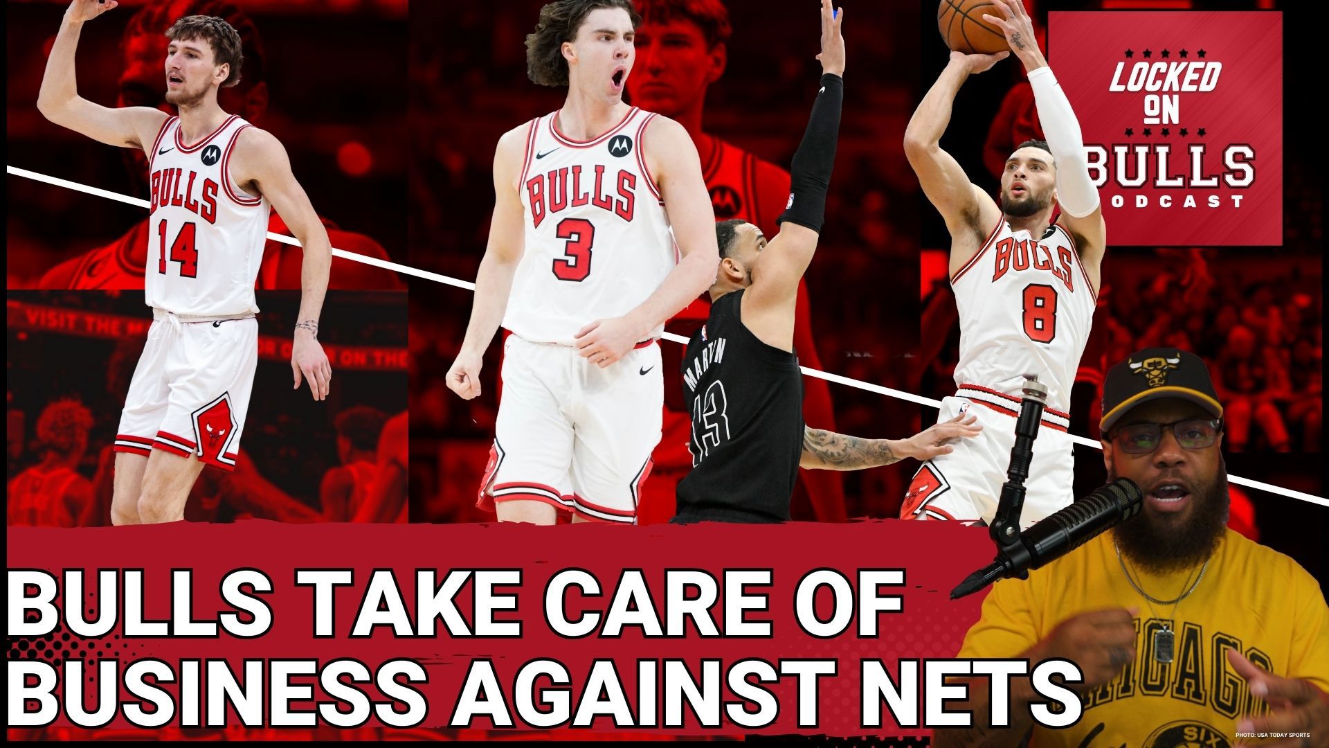 Haize breaks down the Chicago Bulls' commanding victory over the Brooklyn Nets, highlighting Josh Giddy's impressive triple-double performance. Despite missing key p