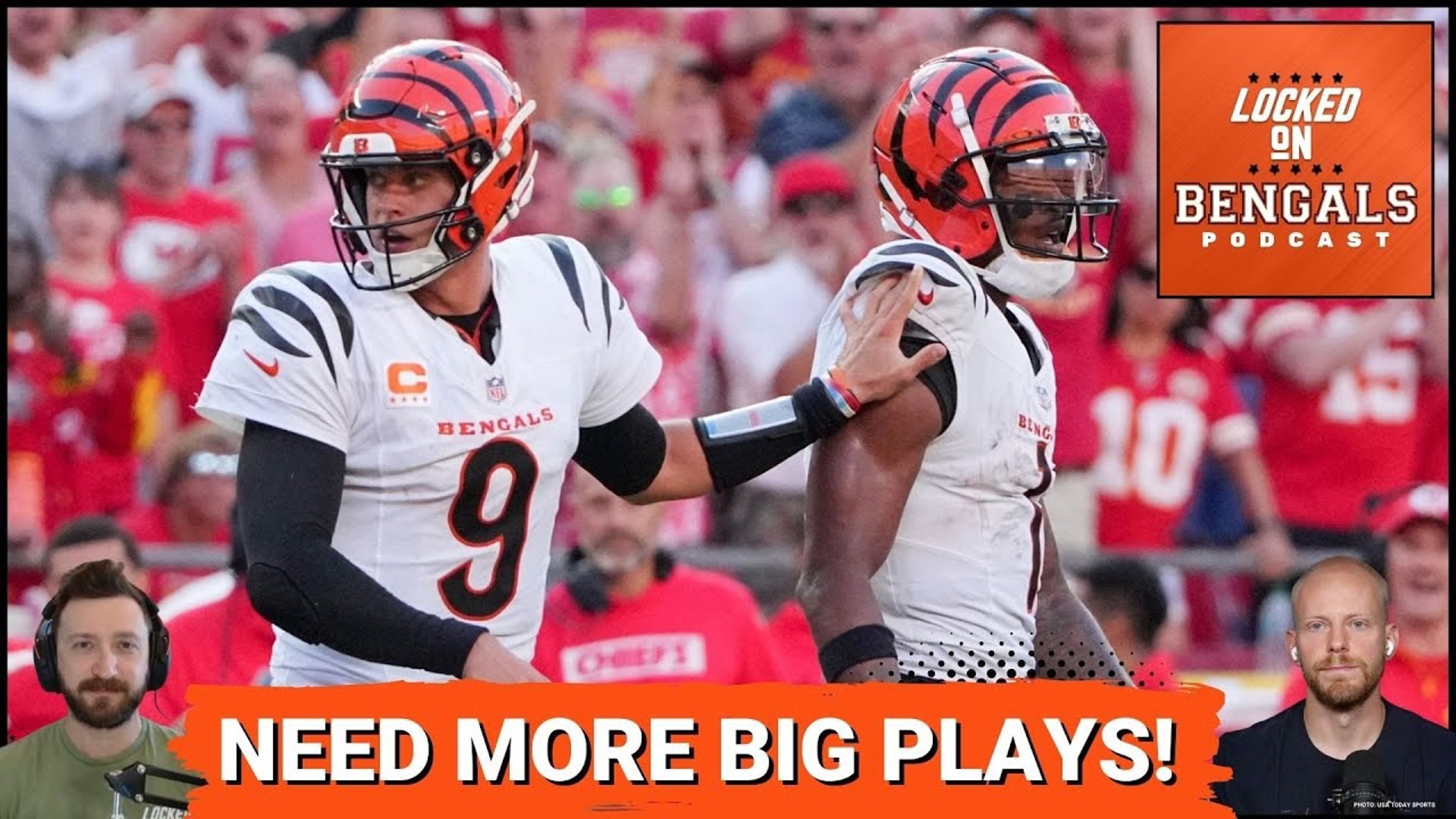 The Cincinnati Bengals have to generate more big plays on offense if they're going to recover from their third-straight 0-2 start.