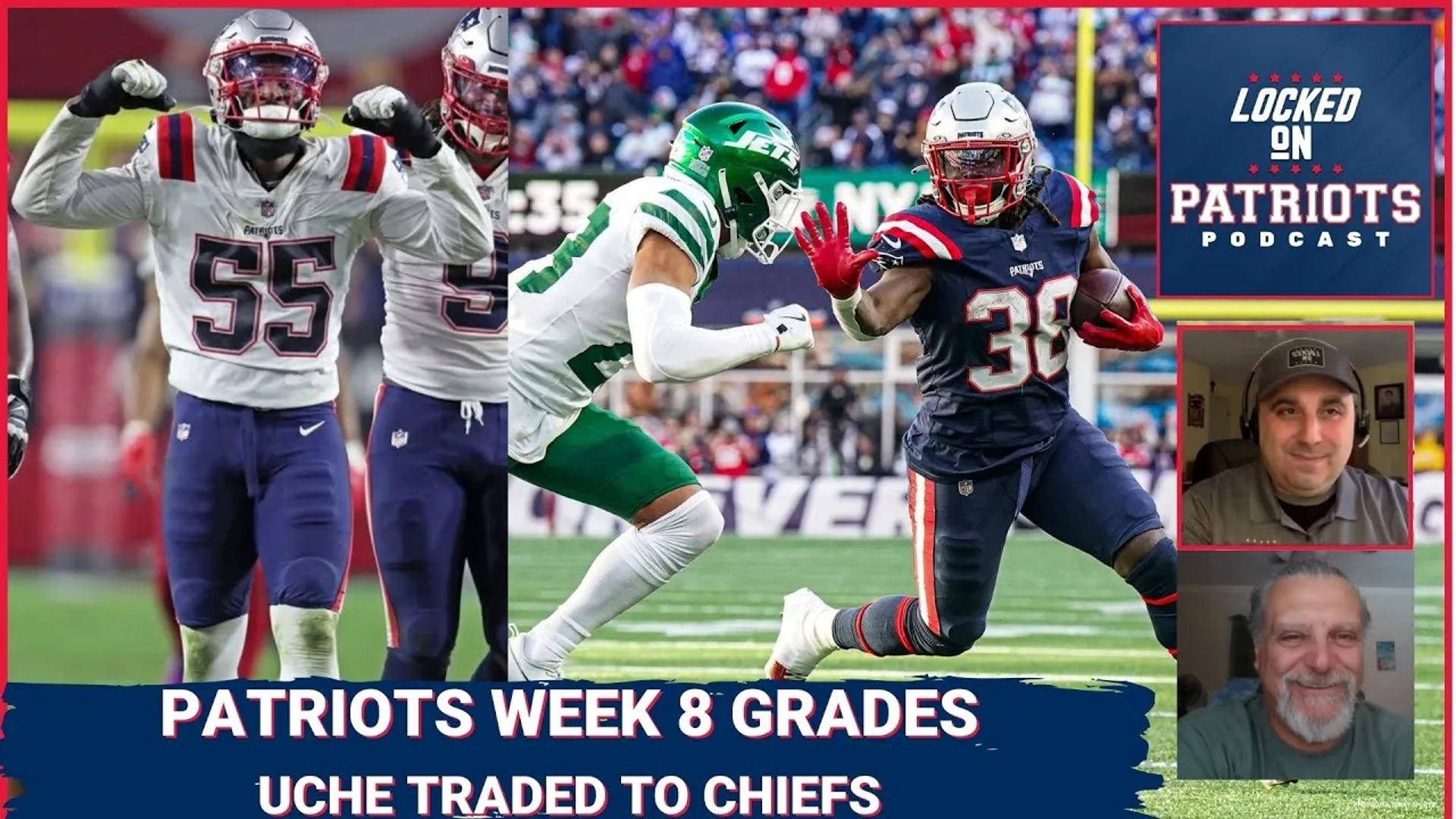 Despite being one of the most highly-touted New England Patriots' rookies in 2020, the Pats decided to trade linebacker Joshua Uche to the Kansas City Chiefs.