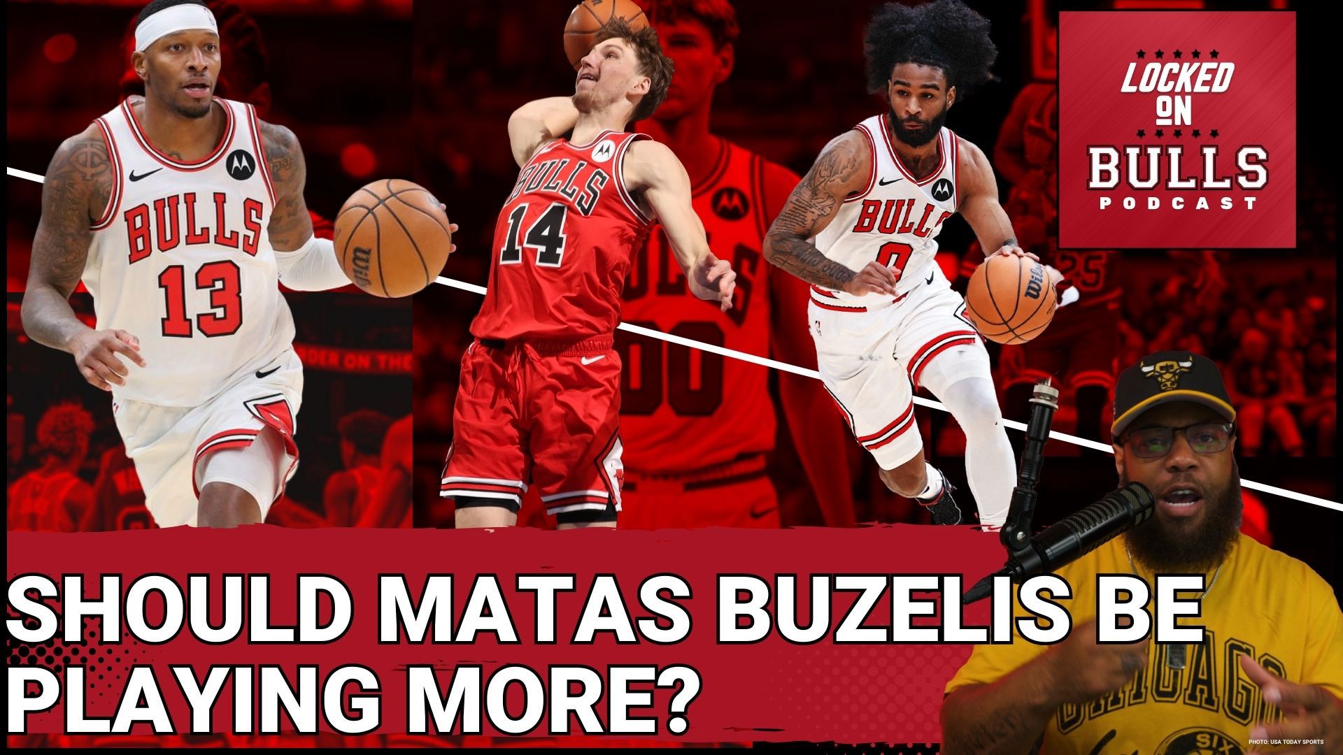 Haize discusses how much rookie Matas Buzleis has played compared to his rookie class. He also reacts to the injury updates to Coby White & Torrey Craig