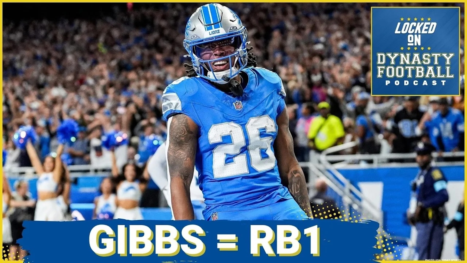 Lions RB Jahmyr Gibbs = Dynasty RB1 | newscentermaine.com