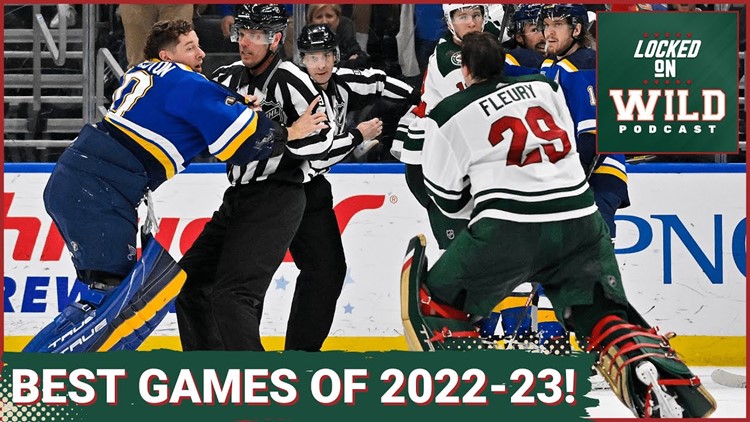 What were the best games of 2022-23 for the Minnesota Wild?