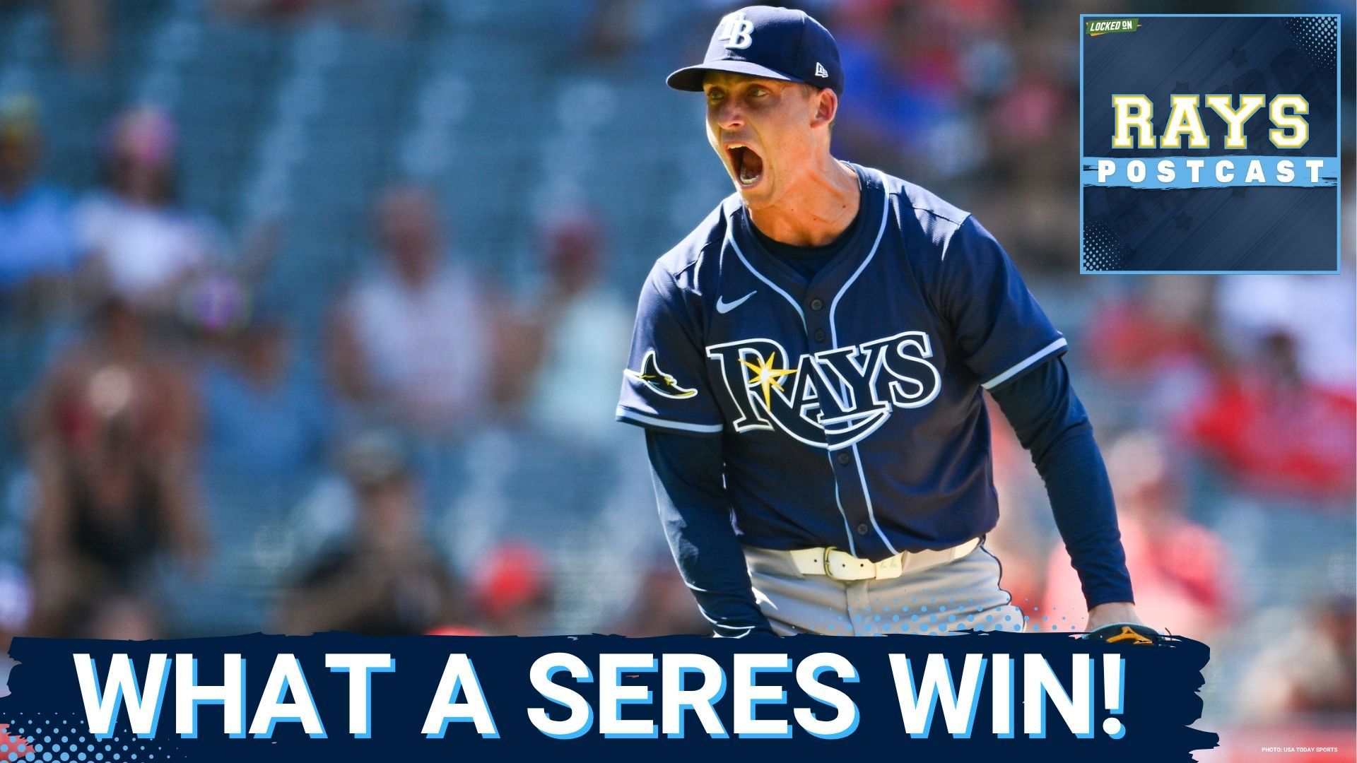 The Tampa Bay Rays pick up a massive series win, beating the Los Angeles Angels 5-4.