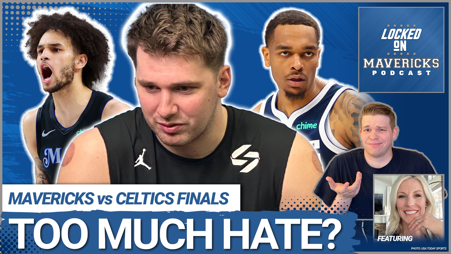 Nick Angstadt & Dana Larson discuss why Luka Doncic is getting attention and hate about his play in the NBA Finals and try to take some positives for the Mavs.
