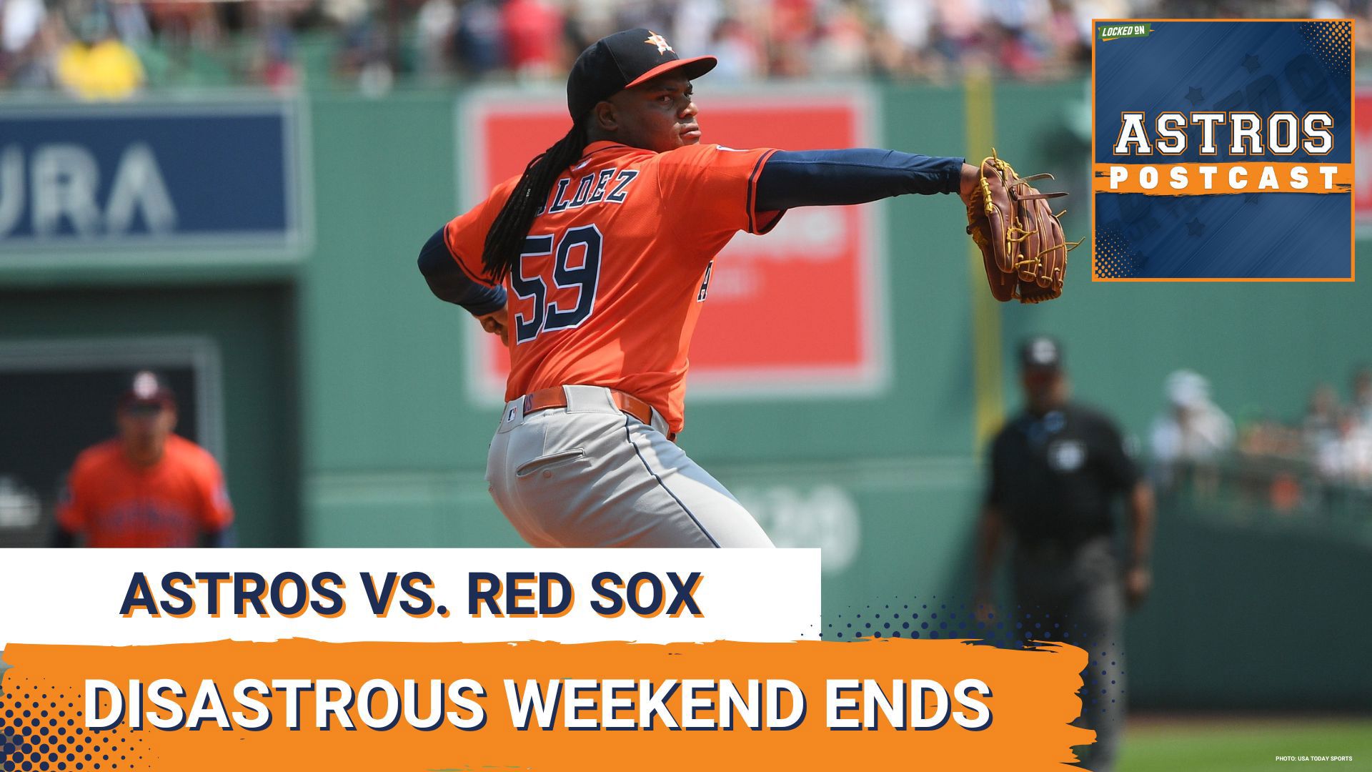 It was as bad of a Sunday and weekend as you could have for the Houston Astros as they were swept by the Boston Red Sox.