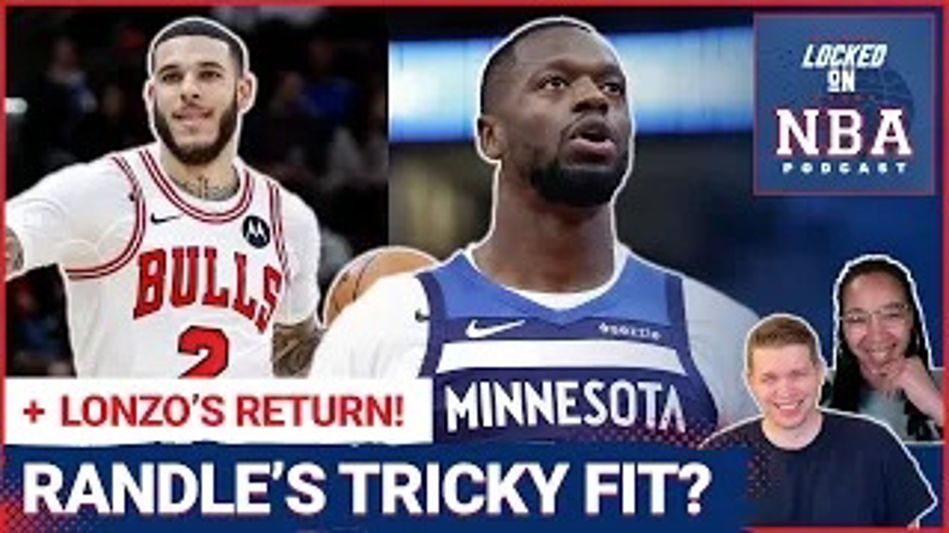 In this episode of Locked On NBA, host Nick Angstadt & Camille Daivs dive into the latest NBA preseason action, focusing on Julius Randle's debut with the Wolves.